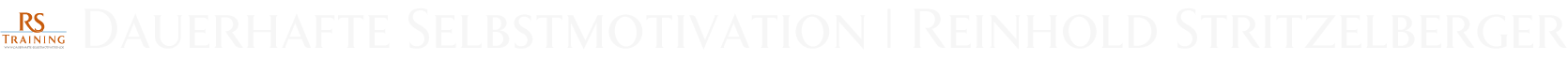 Dauerhafte Selbstmotivation